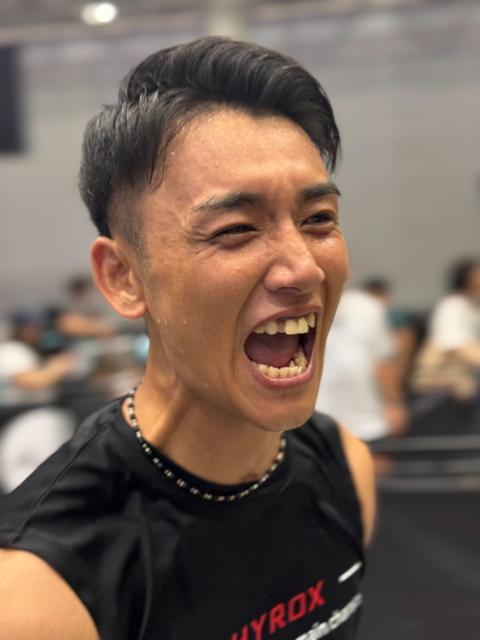 やり切った雄叫び
